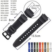 ราคา สายนาฬิกาข้อมือยางซิลิโคน สําหรับ Casio G-Shock AQ-S810W AQ-S800W AE-1000W SGW-400H 300H 500H W-735H W-216H 18 มม. (22111780657)