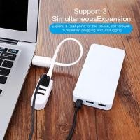 ราคา เอาต์พุต USB HUB 3 PORT 3 IN 1 พร้อมข้อมูล 2.4A | ฮับ USB SPLITTER 3usb 3.0 (43005743578)