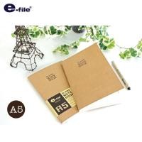 ราคา สมุดโน๊ต สมุดสเก็ตส์ ขนาด A5 อี-ไฟล์ e-file ปกคราฟ รุ่น CNB100 (12192382577)