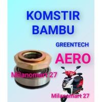 ราคา Greentech AERO พวงมาลัยรถจักรยานยนต์ไฟฟ้า รุ่นไม้ไผ่ ชุดหูฟังคอมอัดรถจักรยานไฟฟ้า greentech aero (53208387764)