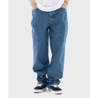 ราคา Dickies กางเกงทำงานเข่าสองชั้น Thomasville Loose-Fit Denim Pants - Classic Blue (DK012274CLB) (48556333151)