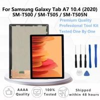 ราคา สําหรับ Samsung Galaxy Tab A7 10.4 (2020) SM-T500 T505 T500N จอแสดงผล LCD Touch Sensor Glass Screen Digitizer Assembly (40578653495)