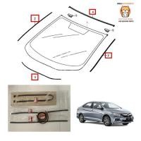 ราคา ชุดคิ้วยางขอบกระจกบังลมหน้า Honda City 2014-2019 GM6 แท้ศูนย์ (40654494177)