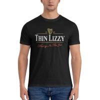 ราคา เสื้อยืดใหม่ล่าสุด Thin Lizzy Guinness Custom Cotton For Man (46107849882)