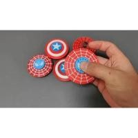 ราคา [Meow.sensei] Fidget Spinner-Spiderman-American Team Shield (44378703146)