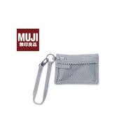 ราคา MUJI กระเป๋าใส่เหรียญ / กระเป๋าสตางค์ซิปใบเล็ก สีเทา สายยาว สไตล์ sport มีห่วงคล้องกุญแจด้านใน มือสองสภาพดีมากตู้ญี่ปุ่น (49007400423)