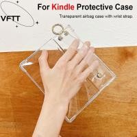 ราคา VFTT E-Reader ,พร้อมสายรัดข้อมือถุงลมนิรภัย9/10/11th Genปกหลัง,พรีเมี่ยม 2022 กันกระแทกTPUเกราะป้องกันสําหรับ Kindle Paperwhite 1/2/3/4/5 (55756996316)