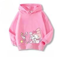 ราคา เสื้อกันหนาวสำหรับเด็ก มีฮู้ด ลายการ์ตูน My Melody และ Kuromi ทันสมัย (56303817933)