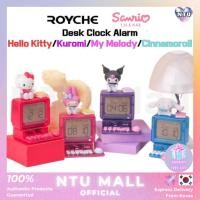 ราคา [SANRIO] Royche นาฬิกาปลุกตั้งโต๊ะย้อนยุคอย่างเป็นทางการ LED Mood Lamp (Hello Kitty/Kuromi/My Melody/Cinnamoroll) (26664580749)
