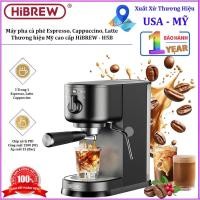 ราคา ความจุ 1500W - เครื่องชงกาแฟ Espresso, Cappuccino, Latte แบรนด์อเมริกันพรีเมี่ยม HiBREW - H5B (29044229880)