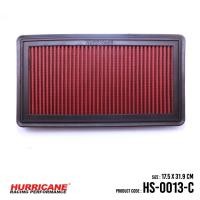 ราคา HURRICANE กรองอากาศรถยนต์ผ้าแดง Nissan ( Urvan TD27 ) Toyota ( Hiace , Lireace , Townace ) HS-1013-C (Gen2) (27526250450)