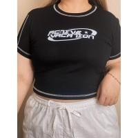 ราคา Y2K crop tee / เสื้อครอป Y2K (25820446102)