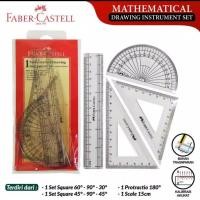 ราคา เครื่องมือวาดภาพทางคณิตศาสตร์ faber castell (40272710346)