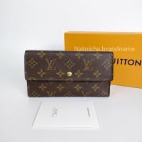 ราคา LV long wallet monogram แท้% (15238658598)