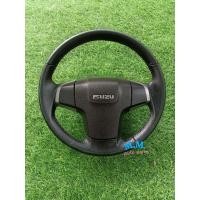 ราคา พวงมาลัยพร้อมแป้นแตร isuzu d-max ปี2012 (มือ2แท้ถอด) ตัวธรรมดาไม่มี airbag (41211736540)
