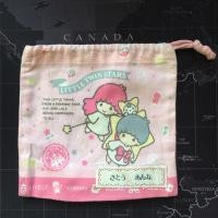 ราคา มือสอง• ถุงผ้าหูรูด Sanrio Little Twin Stars งานปีเก่า **มีเขียนชื่อ (50855253633)