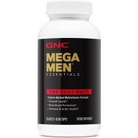 ราคา GNC Mega Men Essentials One Daily Multivitamin | รองรับการแสดงสุขภาพและกล้ามเนื้อโดยรวม | 60 นับ (46952490973)