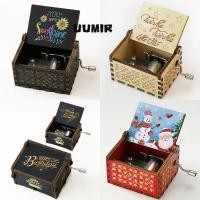 ราคา UUMIR กล่องดนตรีไม้,งานฝีมือคลาสสิกแกะสลักกล่องดนตรี,ของขวัญมือหมุนวันวาเลนไทน์แฟชั่นตกแต่งบ้าน (28173757323)