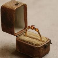 ราคา StardustLab Magic Sun Amber แหวนสีส้มโกเมน สไตล์ Boho จากญี่ปุ่น เครื่องประดับสำหรับคุณ (56908463473)