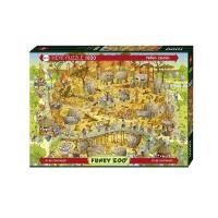 ราคา พร้อมส่ง-จิ๊กซอว์ Funky zoo African Habitat แบรนด์ Heye jigsaw puzzle 1000 ชิ้น (13243986960)