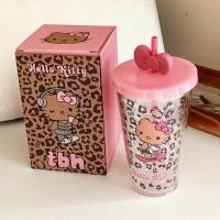 ราคา พร้อมส่ง Starbucks Cold Cup แก้วคิตตี้สตาร์บัค แก้วHello Kitty แก้วกาแฟลายการ์ตูน แก้ว2ชั้น Starbucks (42574069449)