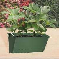 ราคา [Brightnessdin] Garden Wall Flower Pot Container Wall Hanger Vertical Green Bq (55408445821)