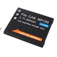 ราคา แบตกล้อง รหัสแบต NP-120 / CNP120 แบตเตอรี่กล้องคาสิโอ Casio Exilim #176 (523175438)