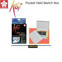 ราคา สีน้ำชนิดตลับ KOI SAKURA 24 สี (1997524484)