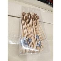 ราคา ไม้จิ้มค็อกเทล หรือ ไม้บาร์บีคิว (หัว ลายดาว ทองเงิน) ขนาด 10 cm. (8965535588)