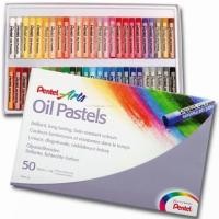 ราคา Crayon/Crayon PENTEL Oil Pastel Arts 50 สี ORIGINAL (28137932739)