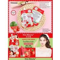 ราคา Kiss Beauty68870-03C กันแดดแบบซอง สูตรน้ำผลไม้ ช่วยปกปิดผิวเรียบเนียน เพิ่มความชุ่มชื่นให้ผิว กันแดด UV (29606101929)