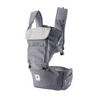 ราคา [มือสอง สภาพ99.99%] เป้อุ้ม Pognae เป้อุ้มเด็ก No.5 Neo Hipseat Denim gray (10484278783)
