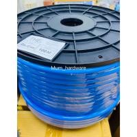 ราคา สายลม สายPU เกรด A ท่อลม (Polyurethane Air Hose) สีฟ้า มีขนาด 6.5x10 / 8x12มิล ยาว100เมตร ขายยกม้วน (4270810055)