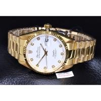 ราคา นาฬิกาผู้ชาย OP Olym pianus Sportmaster Automatic รุ่น 89322 AK (เรือนทองหน้าขาว) (51006459910)