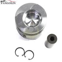 ราคา 6pc S6D95 6D95L S6D95L-1 Engine Piston Kit for Yanmar Komatsu Forklift Truck PC180-3 PC180LC-3 PC20 (45003239807)