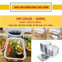 ราคา ️BOX 600 ML ️ชุดกล่องถาดใส่อาหารอลูมิเนียม 10 ใบ HM-CN165 (27390033313)