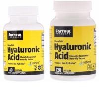 ราคา ไฮยาลูรอนิคช่วยสมานและฟื้นฟูผิวได้เร็วยิ่งขึ้น Jarrow Formulas, Hyaluronic Acid, 60 Veggie Caps (8703021996)