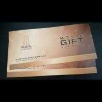 ราคา Major movie gift 2 ใบ (179550465)