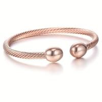 ราคา เปิดไตรรงค์ แม่เหล็กสร้อยข้อมือเปิดปรับสร้อยข้อมือกุหลาบทองเกลียวสร้อยข้อมือ412 (49608736145)