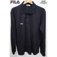 ราคา FILA แท้ เสื้อยืดโปโลแขนยาวสีดำ XL (6215787431)