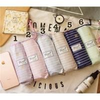 ราคา ร่มพับ5ตอนสไตล์ญี่ปุ่นดอกไม้ลายขวาง (1246824095)