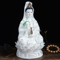 ราคา [พร้อมสต็อก] เซรามิกทะเลใต้เจ้าแม่กวนอิมพระโพธิสัตว์หยกสีขาวบริสุทธิ์ ฟู ขวดนั่งโลตัสเจ้าแม่กวนอิมพระพุทธรูปรูปปั้นครัวเรือนตกแต่งบ้าน กวน#陶瓷南海观音菩萨纯白玉扶瓶坐莲观音佛像家用家居观世音菩萨摆件 (49759112876)