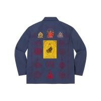 ราคา Supreme Blessings Ripstop Shirt (NAVY) (7491872347)