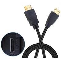 ราคา MINI HDMI High Speed 1.8M 3M 5M 1080p 3D VER 1.4 1.8เมตร 3เมตร 5เมตร (Black) (42802297199)