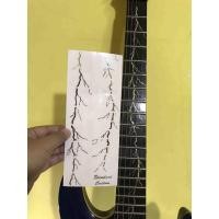 ราคา Lightning สติกเกอร์ Strikes Lightning Bolts แฟลช Fingerboard Inlay กีตาร์ Fretboard Acoustic ไฟฟ้าคลาสสิกไนลอน String กีตาร์ไฟฟ้า Decal (27283687206)