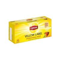 ราคา LIPTON YELLOW LABEL TEA BAGS ลิปตัน เยลโลว์ ที แบ็ก ชาผงชนิดซอง 25 ซอง (20911664888)