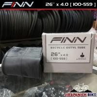 ราคา ยางในจักรยานล้อโต 26 นิ้ว FINN 26 x 4.0 นิ้ว (จุ๊บใหญ่ AV) (3702459008)