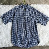 ราคา เสื้อลายสก็อต polo ralph สีกรม ปักม้ากรม ป้ายติดL (26179841137)