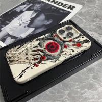 ราคา เคสโทรศัพท์ Retro Evil Horror Eyes เหมาะสําหรับ iPhone 15promax 16promax 11pro 15 14 13 12 pro max 17promax 17pro 14plus 14pro ซิลิโคนป้องกันกรณี (53358197548)
