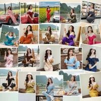 ราคา MM12323 จั้มสูทขายาว อกระบาย Long sleeve jumpsuitJumpsuit จั้มสูทแขนกุดแบบเว้าไหล่ อกระบาย ด้านบนเป็ (13156917872)